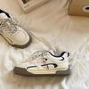 Popular sports and leisure board shoes 2025 spring and autumn new trend single shoes versatile mesh white shoes female dad shoes