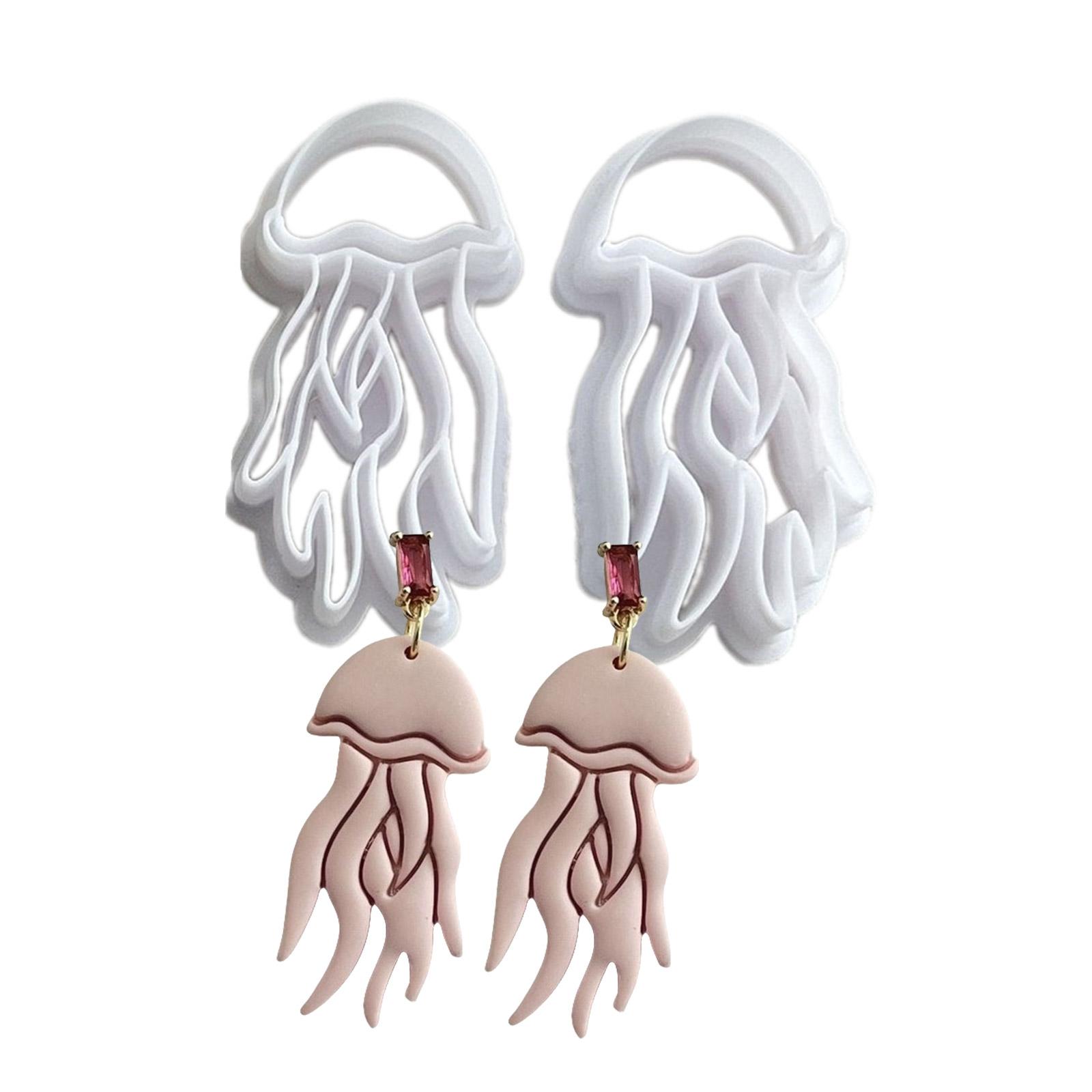 

Глиняний різак для сережок Форми для ювелірних виробів у формі морських тварин Глиняні форми для різання сережок Глиняний різак для ювелірних виробів Інструмент для сережок 2