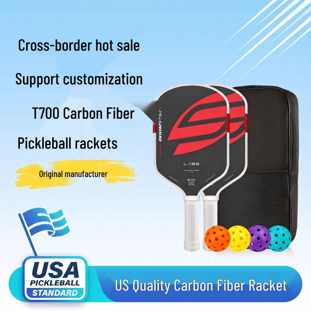 GEN4 Carbon Fiber Pickleball Paddle Set with T700 Matte Texture