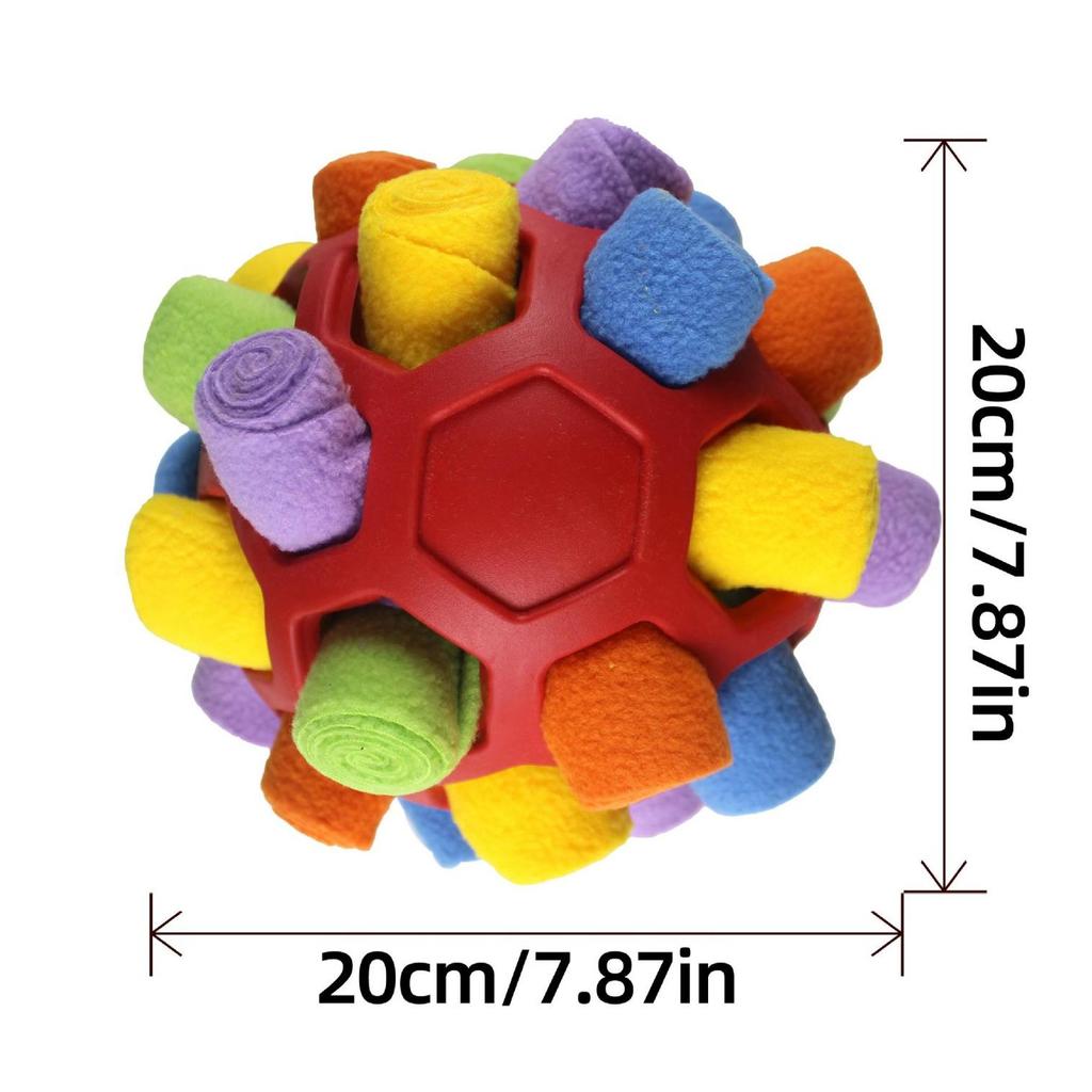 Bestselling Dog Sniffing Puzzle Squeaky Ball - Bite-Resistant Pet Toy