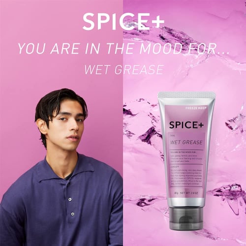 Spice+ Wet Grease Hair Wax Green Apple Scent 80g