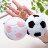 Fuzzy Soccer Ball Plush Toy Realistic Soccer Ball Stuffed Pillow Colorful Soft Soccer Ball Sports Stuffed Toy Birthday Gifts