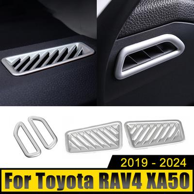 Obložení rámu bočního výdechu ventilace na palubní desce automobilu pro Toyota RAV4 XA50 RAV 4 Hybrid 2019 2020 2024 2024 2024 2024