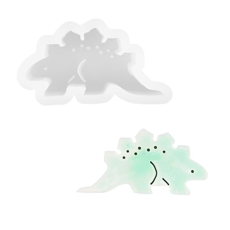 Dinosaur Sugar Silicone Mold Cake Mold Vegetable Candy Cookie Mold Chocolate Ice Block French Dessert Cake Decorations