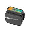 B-SOUL Bicycle Frame Bag with Touchscreen Phone Holder Waterproof Durable Material Easy Installation Multiple Compartments for Cycling Storage