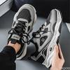 Fashion Men's spring summer new breathable mesh comfortable shoes men's sports trendy versatile thick soled casual shoes