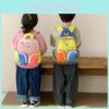 Playful Blue And Pink Color Block Toddler Backpack Fun And Light Book Bag For Preschool