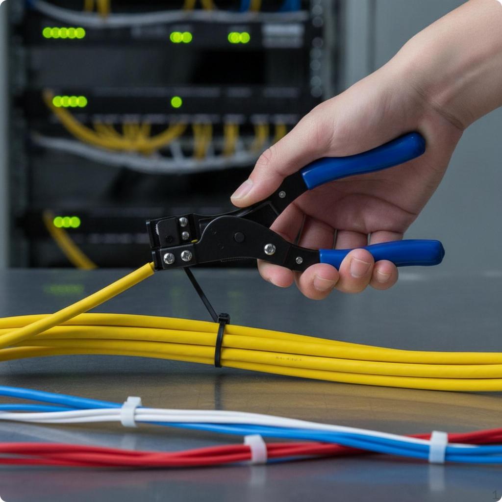 Cable Tie Tensioning and Tool Manual Tensioner with
