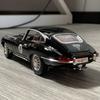 1/24 Jaguar E-Type Diecast Metallmodellauto mit Sound & Licht Perfekte Heimdekoration Schreibtisch-Display-Dekoration Feiertagsgeschenk
