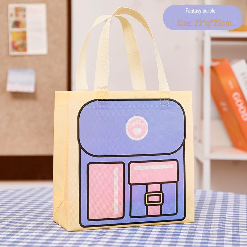 Charming Dopamine-Colored Handbag: Cute Holiday Gift & Stylish Storage for Kids