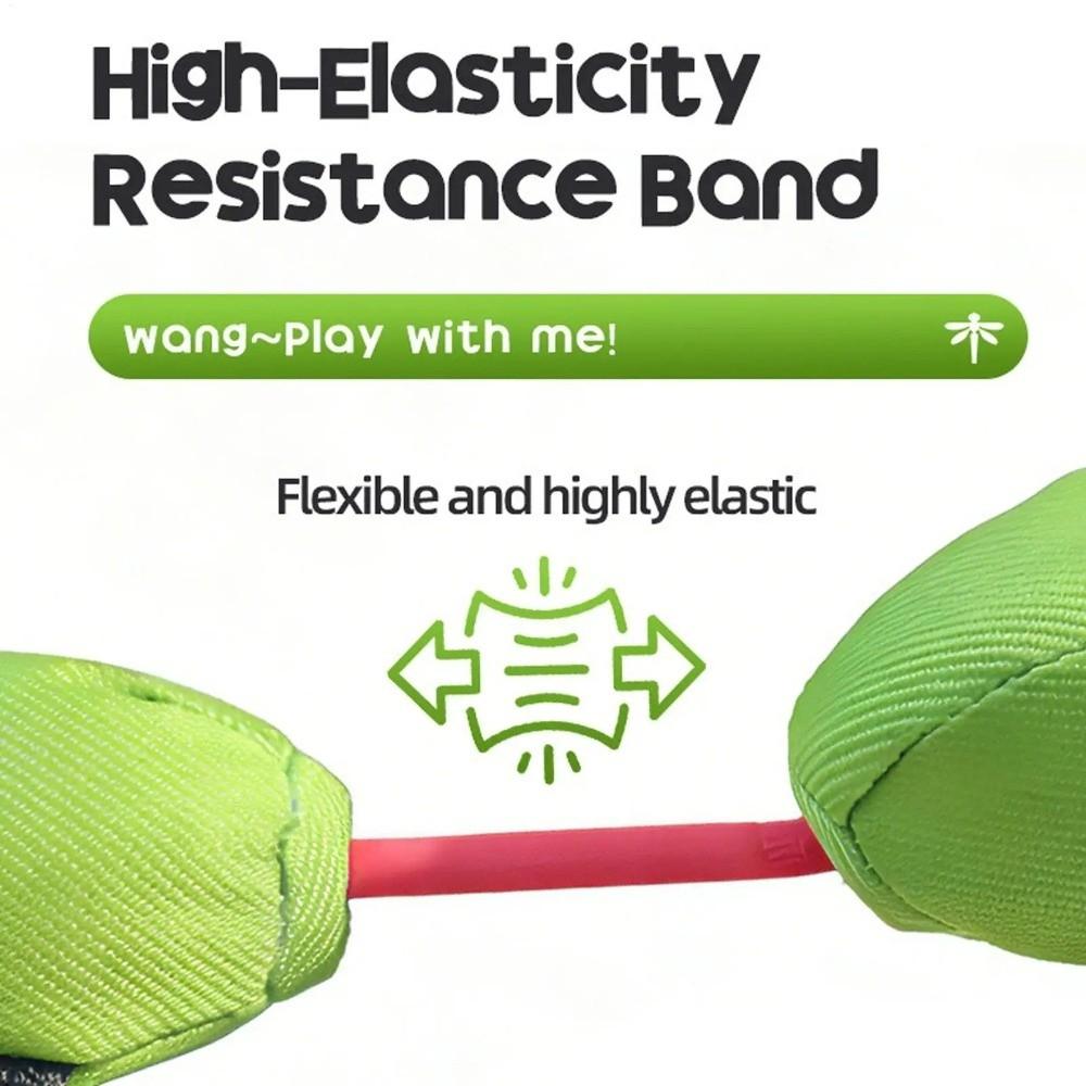 Oxford Cloth Interactive Dog Launching Toy Bouncing Pet Play Toy  Human-Pet Interaction