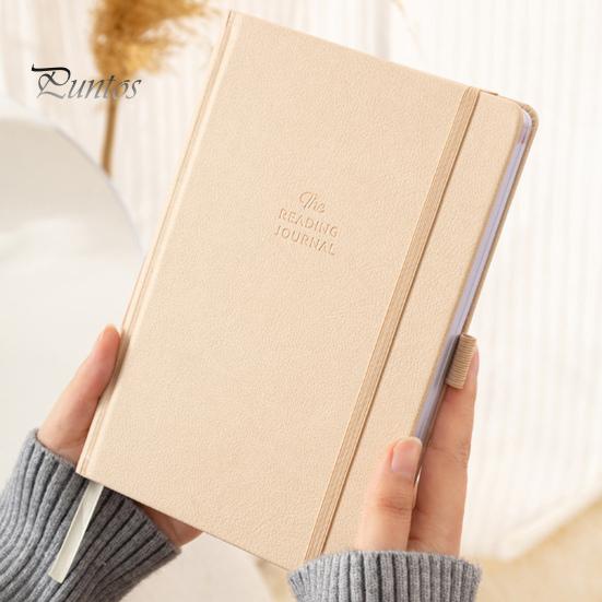 Reading Journal for Book Reviews A5 Size Track Reading Progress Writing Prompts Comprehensive Reading Notes Journal