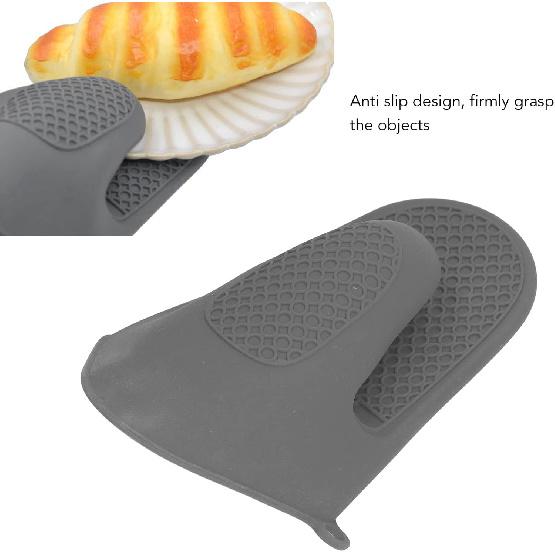 1 Pairs Mini Oven Gloves Silicone Heat Cooking Pinch Mitts Potholder for Kitchen Cooking & Baking, Silicone Oven Mitts Heat Resistant, Mini Oven