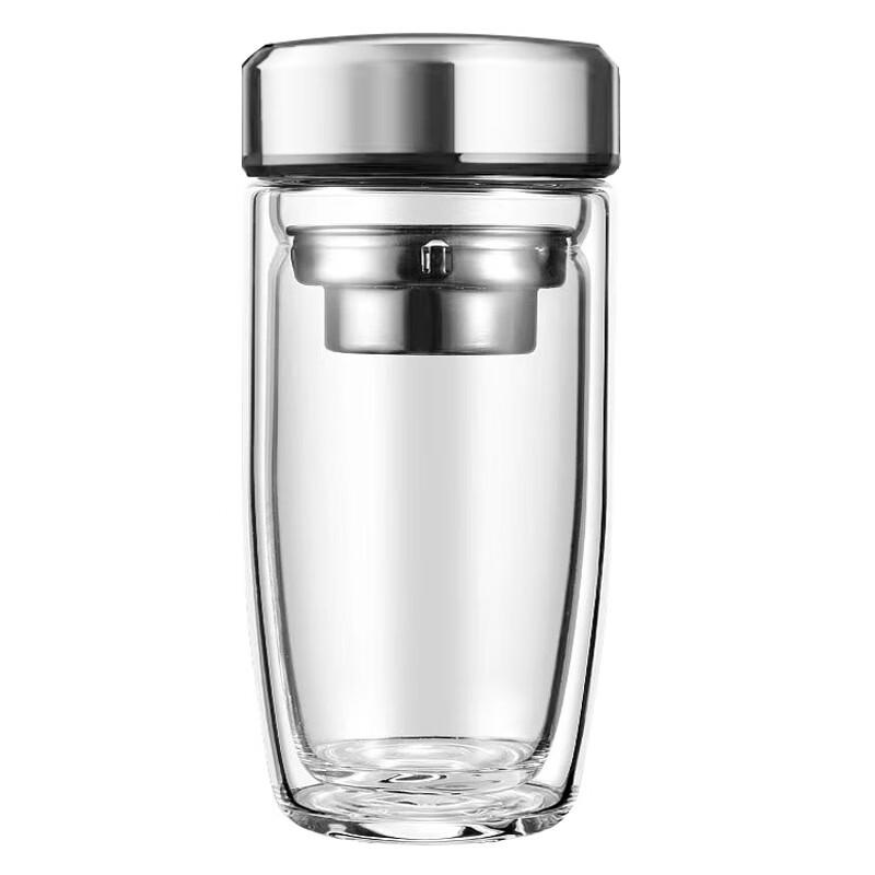 Shangqi Double-Layer Glass Tea Infuser Bottle 500ml