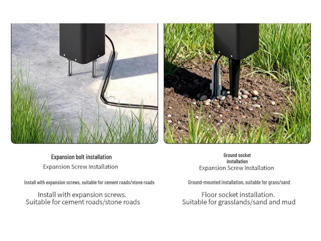 Wasserdichte Außen-Gartenweg- und Landschaftsleuchte