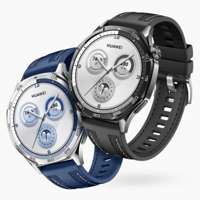 22MM Watch Band for Huawei Watch GT5 Pro 46mm Gt4 Soft Silicone Nylon Braid Breathable Strap Skin-friendly Bracelet Belt Correa