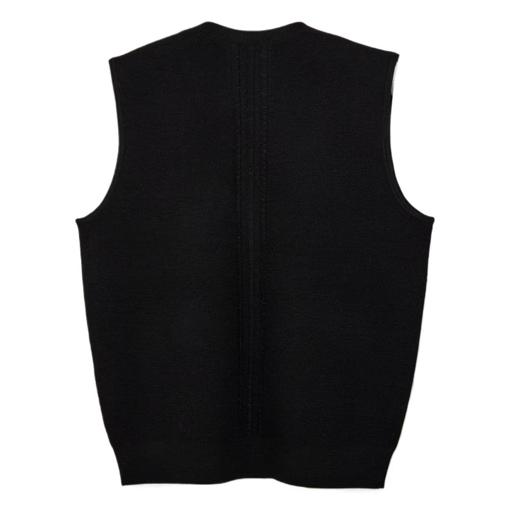 Adidas X Y-3 3-Stripes Knit Vest Casual Breathable Comfortable Vest Men Vests Black IW7484