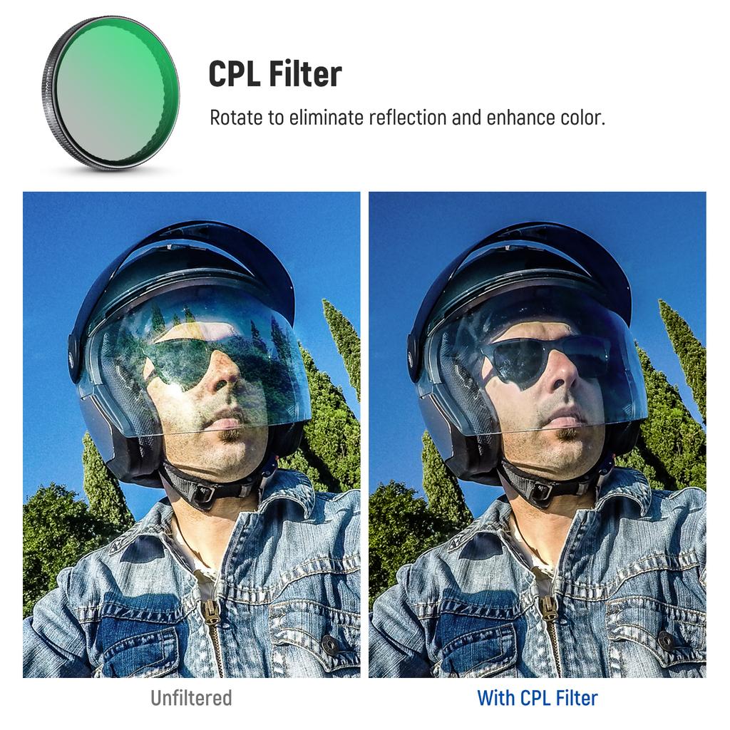 NEEWER for DJI ND Filter for DJI Osmo Action 3 4 5Pro ND Filter DJI CPL Lens Kit ND8 ND16 ND32 Multi Coated Accessories