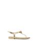 Yuanlitong Summer New High-heeled Sandals Women Wear Versatile High-end Camellia Flat Sandals Women's Fashion