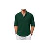 Bellstone Men' Cotton Blend Regular Shirt (Kurta1601_Dark Green_Xl