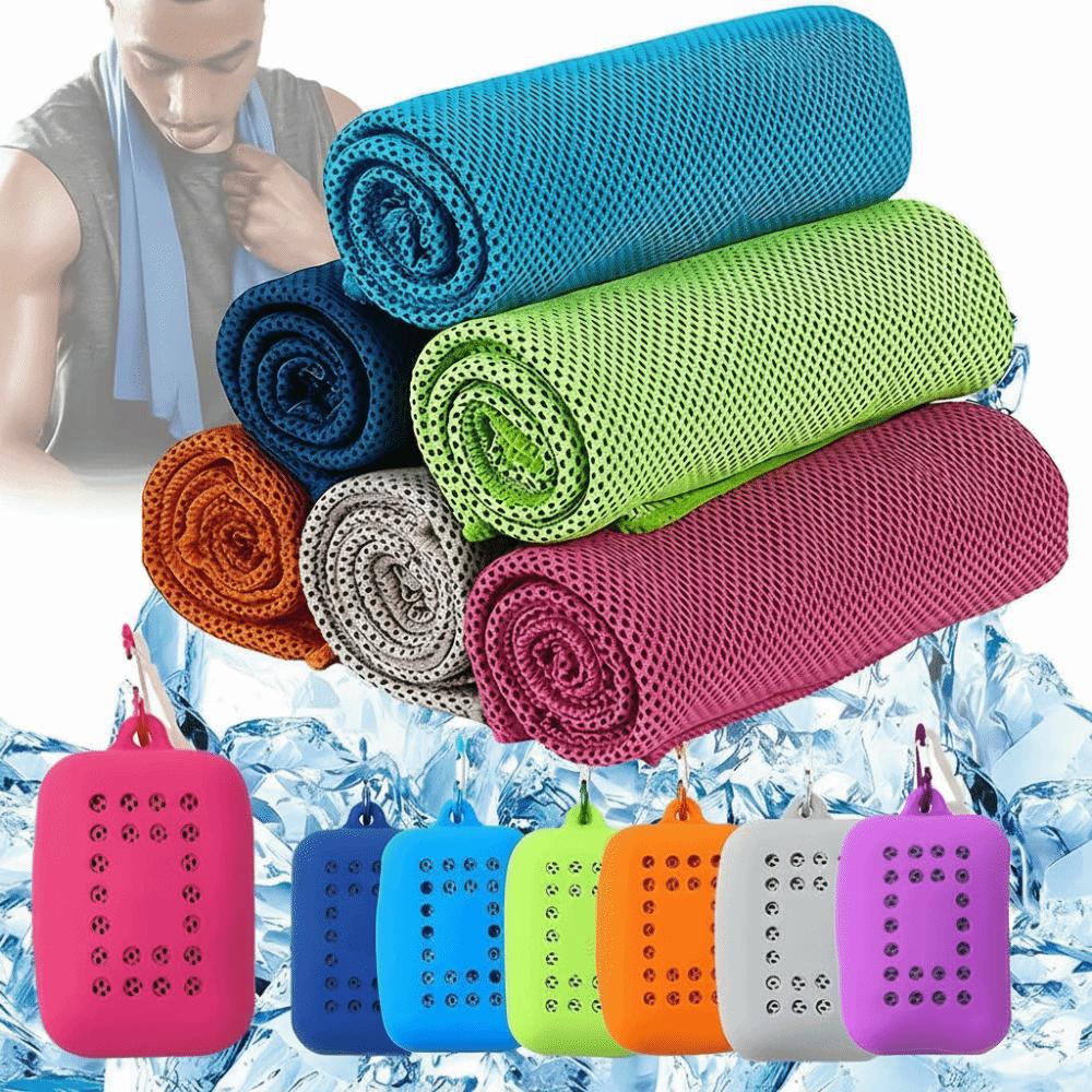 Silica Gel Quick Dry Towel Polyester Cold Towel Portable Ice Towel  Outdoor Activities