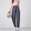 New Summer Narrow Wide-leg Pants Women's Summer Ice Silk Sunscreen Pants Banana Pants Small Pants Women's Casual Pants Tide