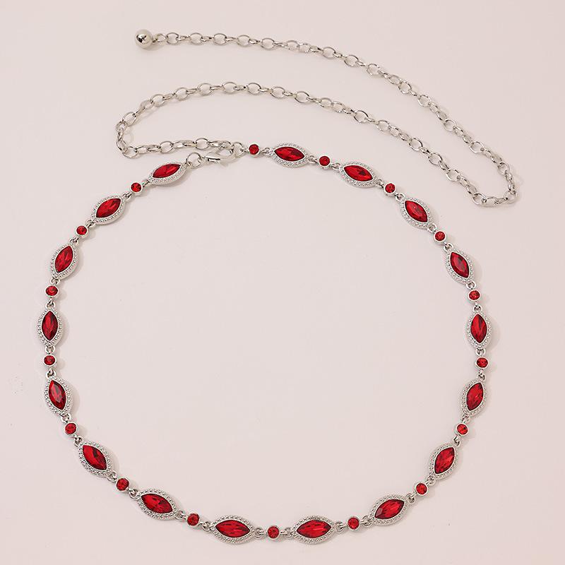Waist Chain for Women High-end Waist Chain for Women Fashion Rhinestone Women Waist Chain for Exquisite and Elegant Women