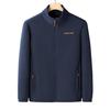 Men's Fleece Jacket: Double-Sided Plush, Lambswool, Thickened Casual Sportswear for Autumn/Winter.
