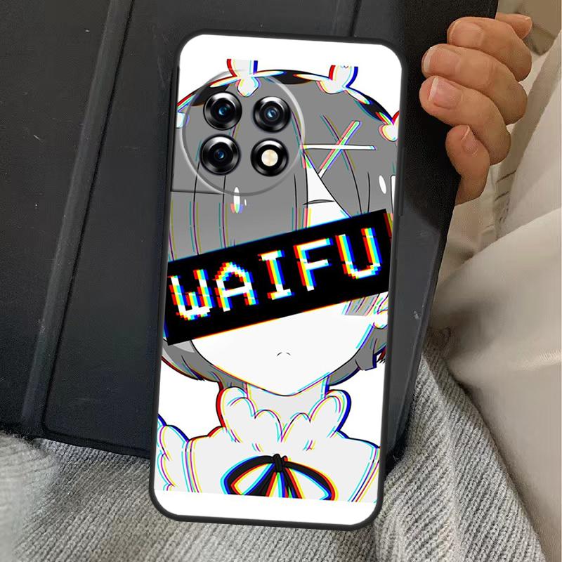Anime Waifu Girl Case For OnePlus 15 13T 13 12 11 13R 12R 10R 10T 8T OnePlus Nord 5 CE 3 4 Lite N20 N30 Cover