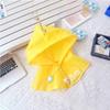 17cm Labubu Raincoat Doll Clothes 10cm 15cm Cotton Doll Starfish Body Sunscreen Suit Yellow Green Raincoat Pendant