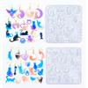 Creative Pendant Molds Earrings Silicone Mold Cats Shape Daily Wear Jewelry Molds Silicone Texture for Jewelry Making