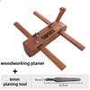 For Precision Trimming and Grooving 175mm Rosewood Woodworking Planer Adjustable Hand Planer High-Speed Steel Blade