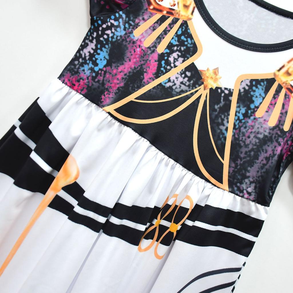 KPop Populární Filmy Lovci Démonů Šaty pro Dívky 2-12 Let Vánoce Halloween Cosplay Rumi Mira Zoey Maškarní Párty Kostým