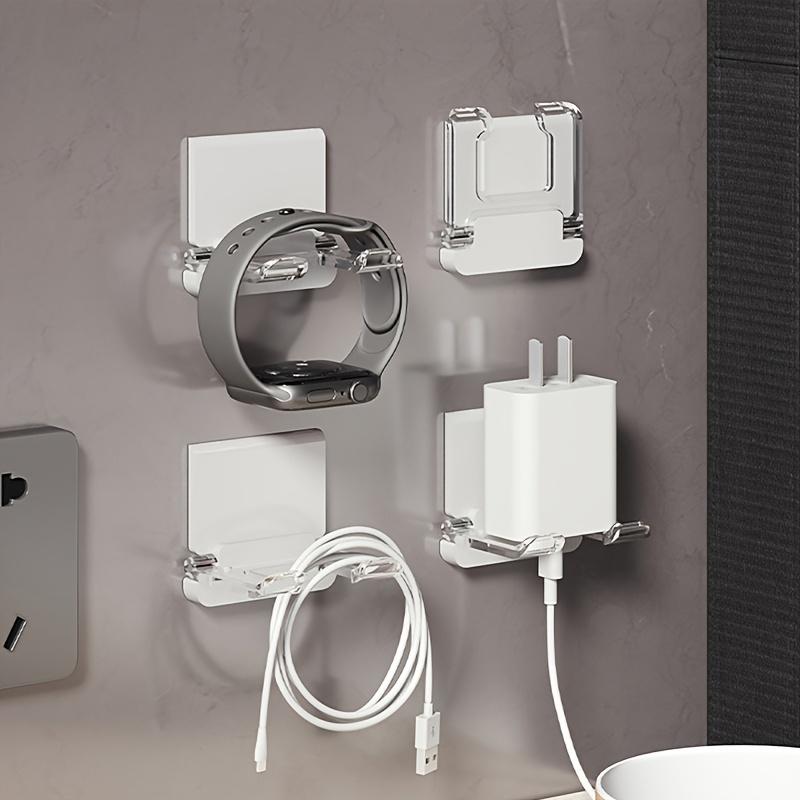 Foldable Wall-Mounted Hook Hooks - No Drill, Easy Install, Durable Plastic, Ideal for Shaving and Grooming Tools, Utility Hooks