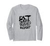 Eat Sleep Skibidi Toilet Repeat Funny Meme Fan Long Sleeve T-Shirt