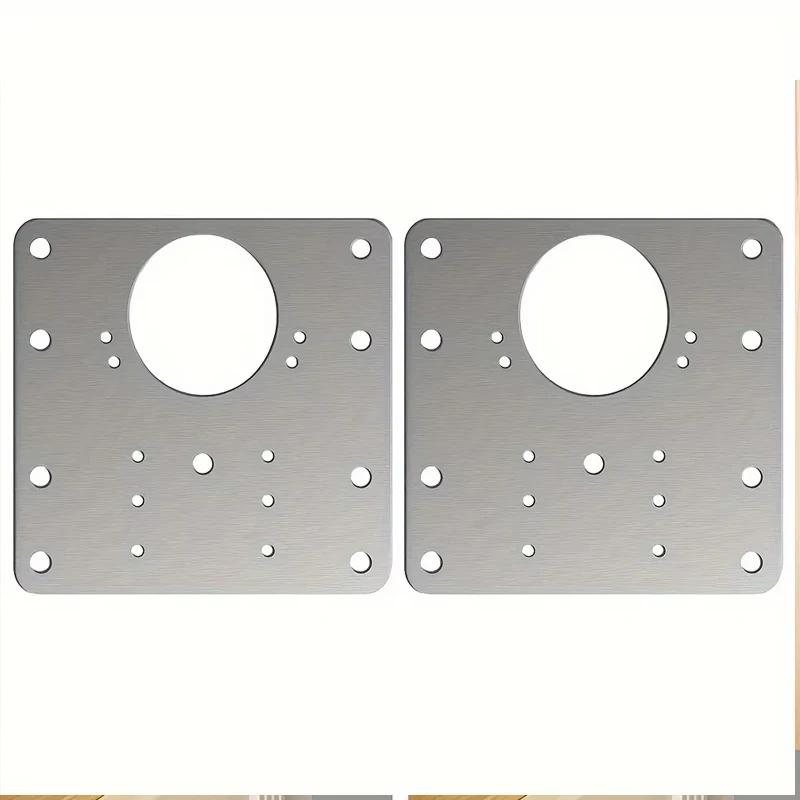 

Rust Steel Cabinet Door Hinge Repair Plate for Cabinet Reinforcement Mounting for Both Side Damage Fixed