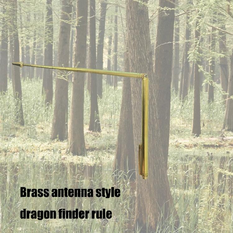 Portable Seeking Rule Accurate Surveying Device Brass Dowsing Rod for Accurate Length Measurements in Various Fields