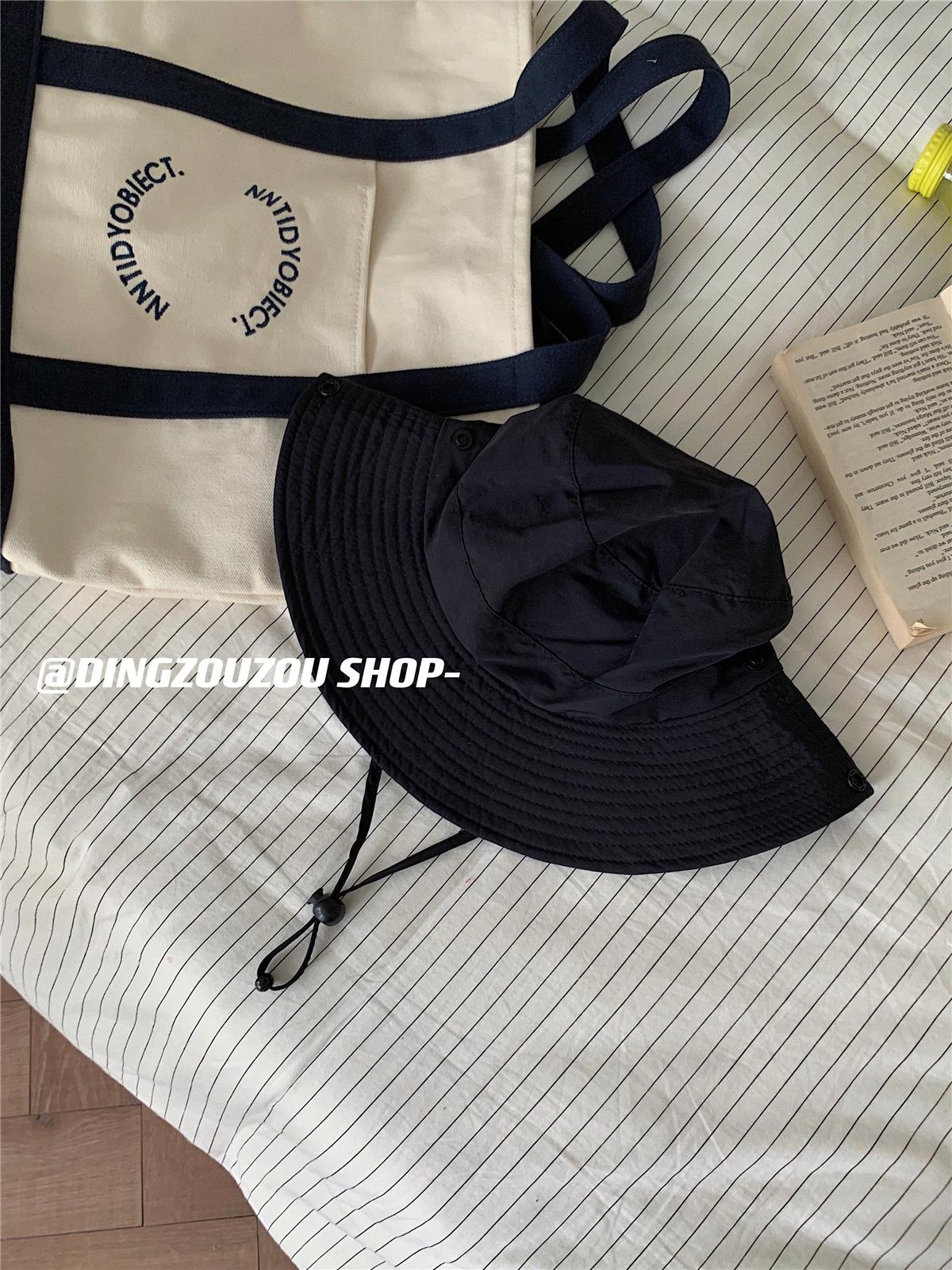 

Западная ковбойская шляпа женская шляпа-ведро для кемпинга летняя уличная шляпа-козырек для защиты от солнца быстросохнущая альпинистская шляпа от солнца мужская модная Adult (56-58cm) чёрный