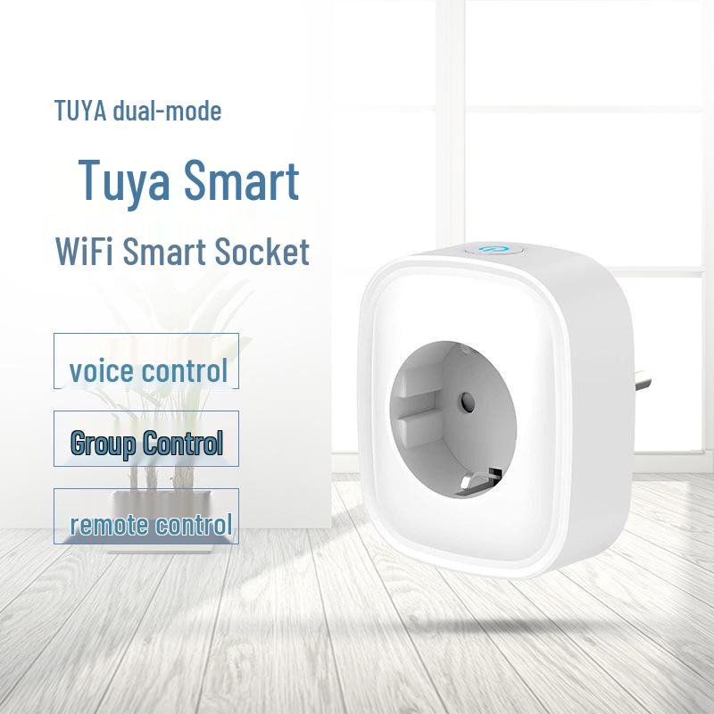 16A EU Smart WiFi Socket with Alexa & App Control – German Standard Plug