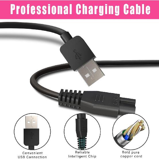Universal Hair Clipper Charger Cord, Replacement Charger for Various Electric Hair Clipper, Shavers, Razors,Trimmer, Pet Clipper-Fit SUPRENT