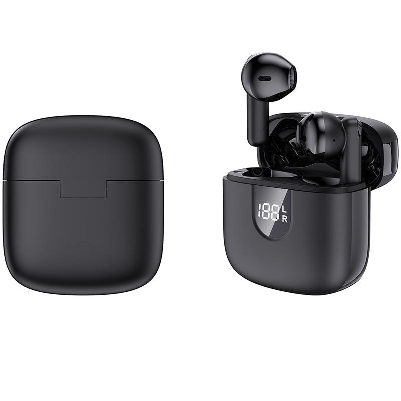 AI-Powered In-Ear Wireless Sports Noise Cancelling Headphones with Digital Display & Long Battery Life