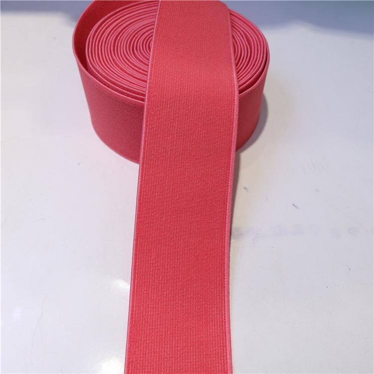 Polyester Imitation Nylon Elastic Webbing with Spot Color Processing - Clothing Accessories Rubber Band