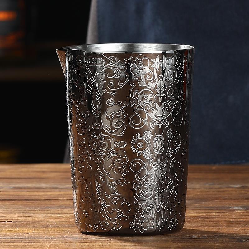 Stainless Steel Stirring Tin 500ml Mixing Glass Preferred by Pros and Amateurs Alike, Make Your Own Specialty Cocktails
