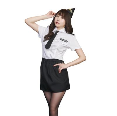 Clearstone Closet Cosplay Halloween White Police White Shelly's Women's
