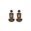 Creative Design New Year'S Party High Hat Acrylic Earrings, Personalized Cartoon Sweet Cute Fashion Earrings Women