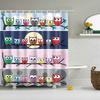 Animals Birds Owl Butterfly Flamingo Shower Curtains Bathroom Curtain Frabic Waterproof Polyester Bathroom Curtain with Hooks