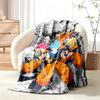 Coperta Dragon Ball Coperta di Flanella Morbida Accogliente Peluche Coperta da Divano Letto Leggera Decorazione per la Casa