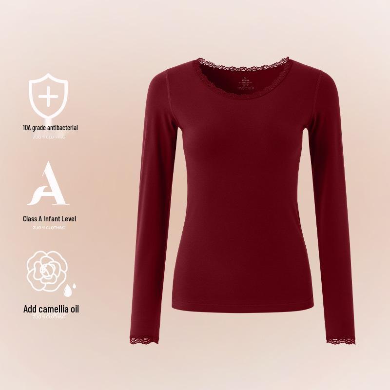 

Немецкий бархатный теплый кружевной комплект нижнего белья с круглым вырезом: Флисовая подкладка, генерирующая тепло для мужчин и женщин XXL (Weight 140-160 lbs)