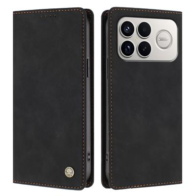 Retro-Hülle für Poco F8 Pro F8 Ultra Mehrere Kartenfächer Ständerabdeckung für Xiaomi Poco F7 Ultra F6 F5 Pro F3 Leder-Geldbörse
