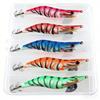 Luminous Wood Shrimp Lure Bait2.0 2.5 3.0Large Eye Squid Bionic Bait for Sea Fishing, Special for Bass and Pike Perch Fake Bait